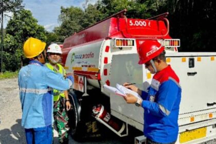 Pendistribusian BBM di wilayah Sumbar. Foto: Dok Pertamina
