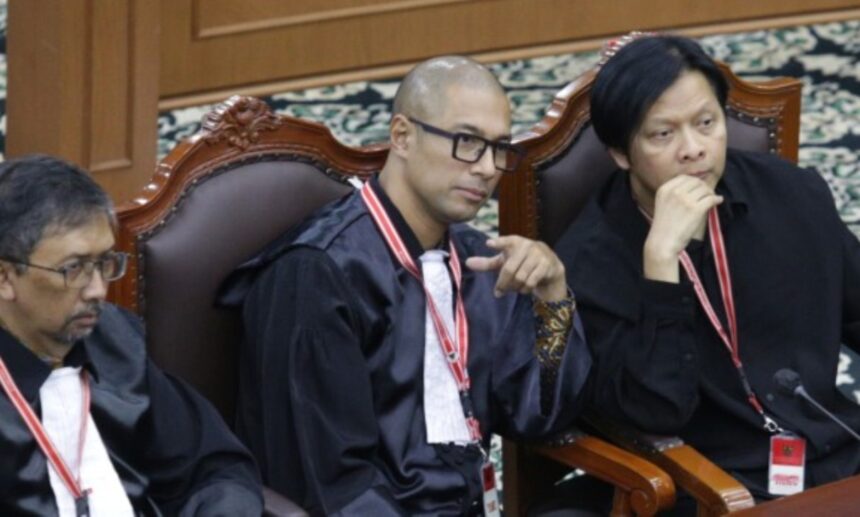 Sidang putusan pengujian materiil UU tentang Hak Cipta, Rabu (17/12/2025). Foto: MK