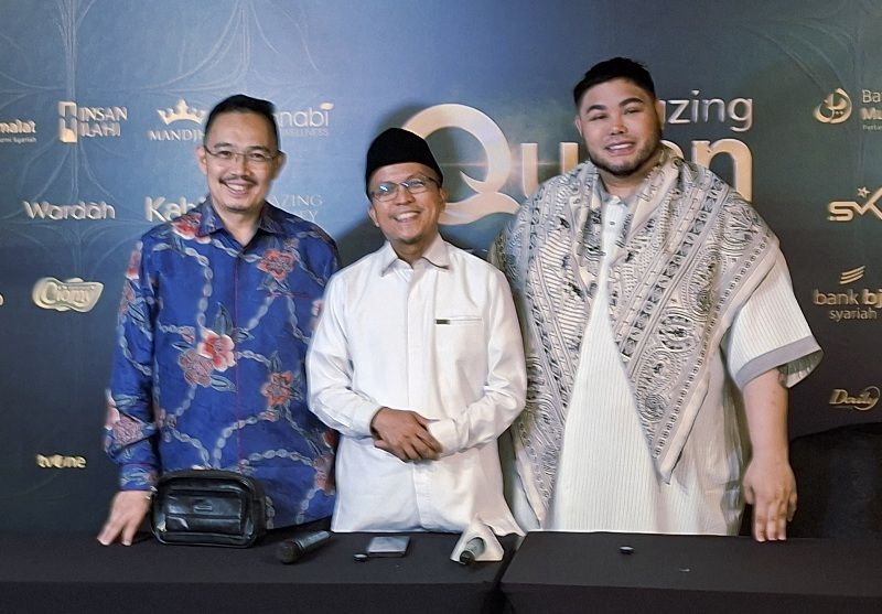Amazing Qur’an 2025 kembali digelar Cinta Qur’an Foundation di Ballroom Pullman Hotel, Central Park, Jakarta Barat, Minggu (14/12/2025). Foto/ipol