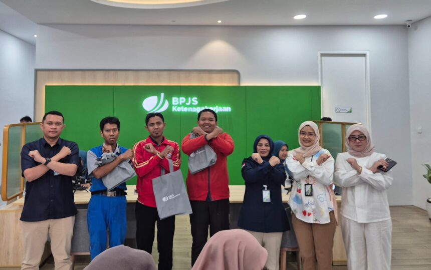 Kantor Cabang BPJS Ketenagakerjaan Jakarta Mangga Dua gelar peringatan Hakordia 2025. Foto: Ist