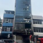 Gedung Terra Drone terbakar di Kemayoran, Jakarta Pusat, Selasa (9/11/2025). Peristiwa itu menewaskan 22 orang. (Foto: ist)