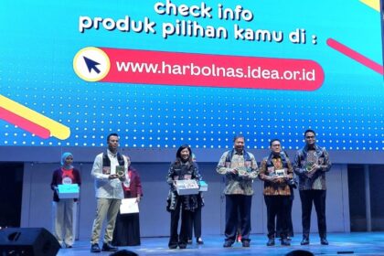 Peluncuran Harbolnas 2025 di Mal Gandaria City, Jakarta, pada Kamis (4/12/2025). Foto: Ipol.id/Vinolla Romadhona