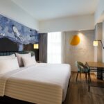 Luminor Hotel Malang yang terintegrasi dengan Dinoyo Oasis Apartment, sebuah proyek mixed-use yang berada di kawasan pendidikan dan bisnis paling dinamis di Malang. (dok. WHHG).