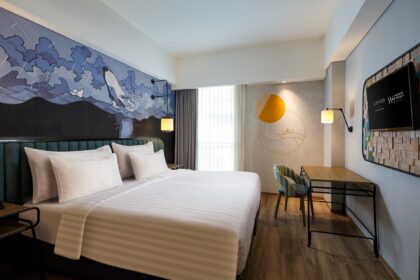 Luminor Hotel Malang yang terintegrasi dengan Dinoyo Oasis Apartment, sebuah proyek mixed-use yang berada di kawasan pendidikan dan bisnis paling dinamis di Malang. (dok. WHHG).