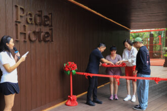 Peresmian Padel Hotel. (Istimewa/dok. Pribadi Padel Hotel dan Mercure Tangerang BSD City)