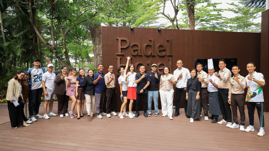 Peresmian Padel Hotel. (Istimewa/dok. Pribadi Padel Hotel dan Mercure Tangerang BSD City)