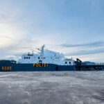 9 kapal patroli Polair, seluruhnya telah memasuki rute operasi bantuan kemanusiaan untuk memastikan suplai logistik tiba lebih cepat terutama di daerah terisolir pasca bencana di Aceh, Sumatera Utara, dan Sumatera Barat, Senin (1/12/2025). Foto: Ist
