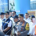 Kapolri Jenderal Listyo Sigit Prabowo saat sidak di Stasiun Pasar Senin. Foto : Ist
