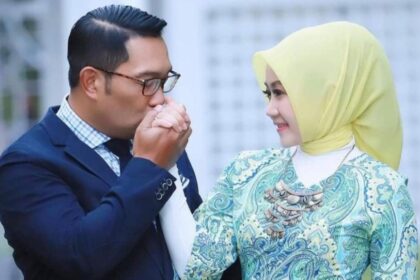 Ridwan Kamil dan Atalia Praratya. Foto: Instagram @ataliapr