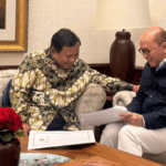 CEO Danantara Rosan Roeslani saat lapor kepada Presiden Prabowo ke Jln Kertanegara. Foto : Ist