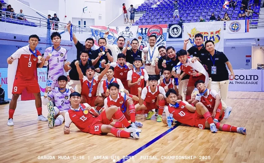 Timnas futsal U-16. Foto : Ist