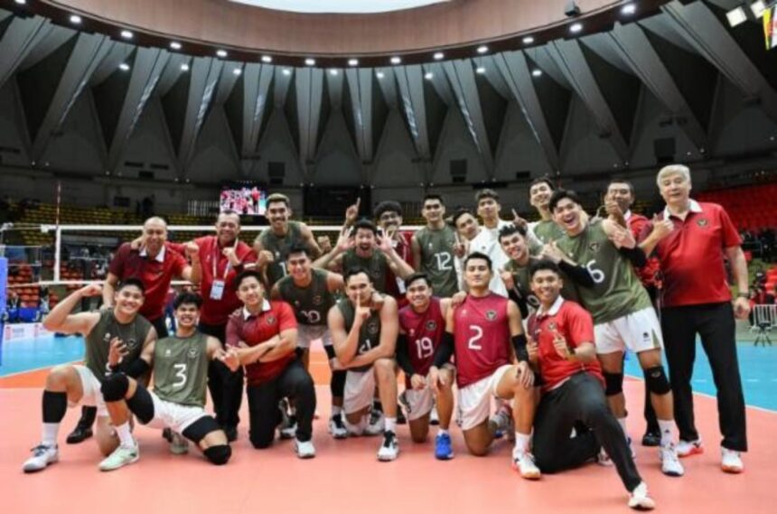 Timnas Voli Putra Indonesia. Foto: Ist