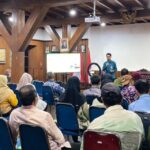 Kantor Cabang BPJS Ketenagakerjaan Jakarta Pluit sosialisasi di Museum Bahari, Jakarta Utara.