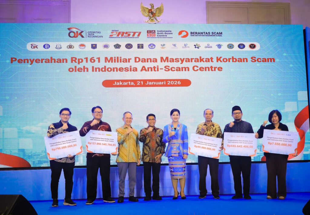 Indonesia Anti-Scam Centre Berhasil Kembalikan Rp161 Miliar Dana Masyarakat Korban Scam 2 0bc97bb7 46f4 4d73 8712 19a2b39d91bb