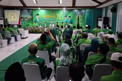 Pelaksanaan Muswil DPW PPP DKI Jakarta, di Jakarta.