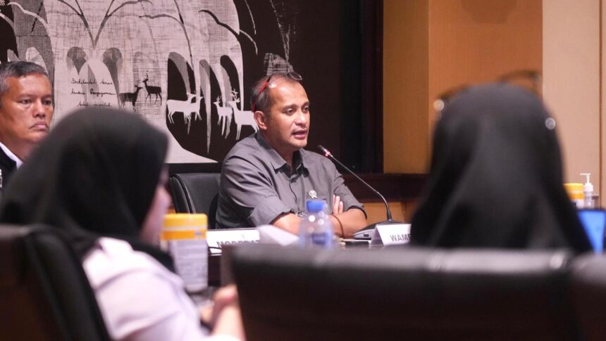 Wakil Menteri Hukum Edward Omar Sharif Hiariej