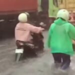 Banjir masih menggenangi sejumlah wilayah Jakarta hingga Jumat (30/1/2026) pagi. Foto: Tangkapan layar Instagram @info.negri
