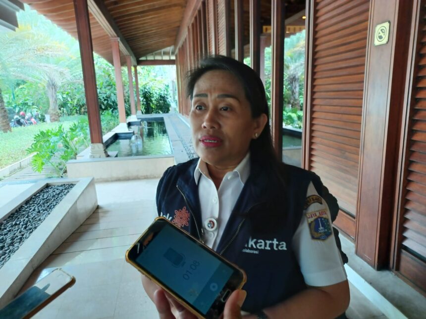 Kepala Dinas Perindustrian, Perdagangan, Koperasi, Usaha Kecil dan Menengah DKI Jakarta, Elisabeth Ratu Rante Allo di Jakarta. Foto: Joesvicar Iqbal/dok/ipol.id