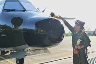 Pesawat CN 235 TNI AU. Foto: Dok TNI AU