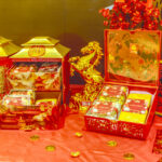 Hampers persembahan Hotel Ciputra Jakarta dalam memeriahkan Tahun Baru Imlek 2026. (Alidrian Fahwi/ipol.id).