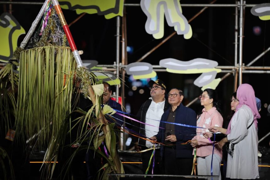 Gubernur DKI Jakarta, Pramono Anung saat perayaan malam tahun baru 2026.(Foto istimewa)