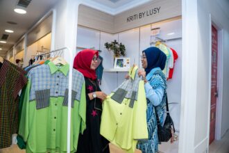 Kriti by Lusy jajaki potensi wastra nusantara di pasar mancanegara. Foto: Dok BRI