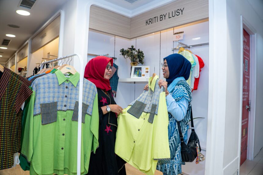 Kriti by Lusy jajaki potensi wastra nusantara di pasar mancanegara. Foto: Dok BRI