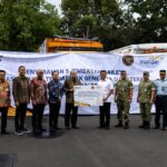 Bank Mandiri berkolaborasi dengan Kementerian Pertahanan Republik Indonesia (Kemenhan) dalam pembangunan lima jembatan bertipe bailey guna membantu pemulihan konektivitas wilayah yang terisolir akibat bencana banjir dan tanah longsor Sumatera. Foto: Dok Bank Mandiri