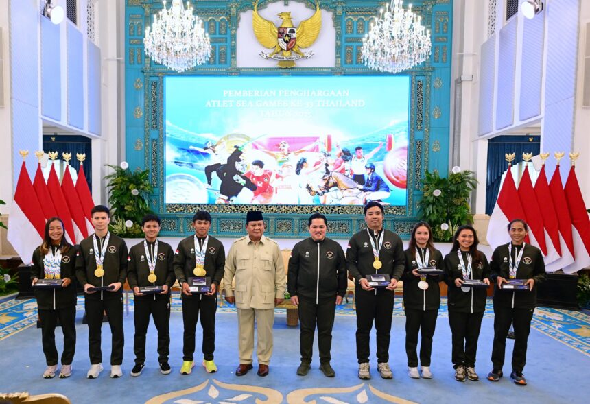 Prabowo Guyur Bonus Peraih Medali SEA Games 2025.
