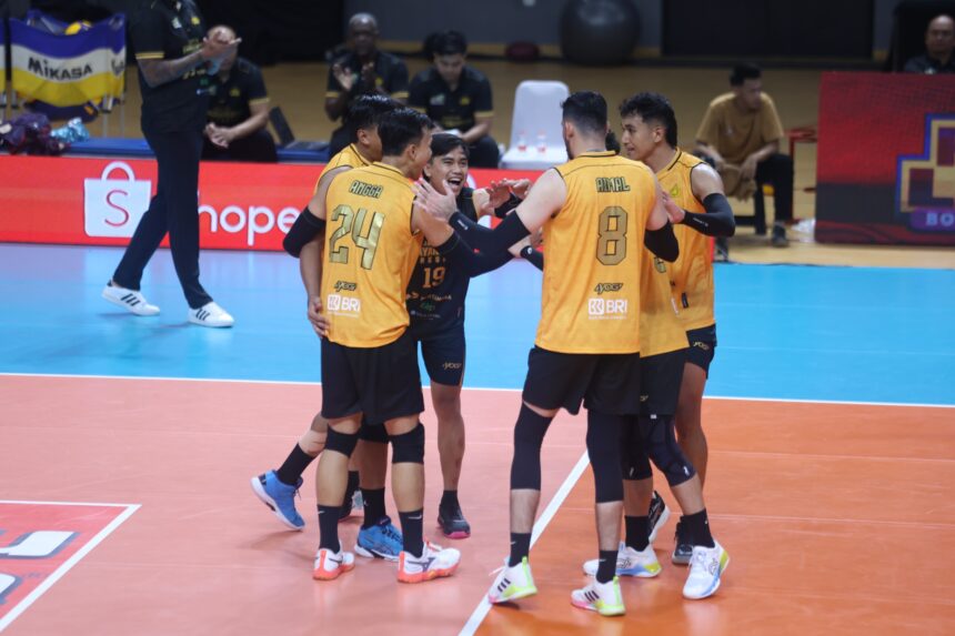 Bhayangkara Presisi Buka Proliga 2026 Kemenangan Meyakinkan. Foto/pbvsi