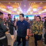 Menteri Pemuda dan Olahraga RI Erick Thohir dan Direktur Utama BRI Hery Gunardi saat menghadiri kegiatan literasi dan edukasi keuangan bertajuk “Champions Beyond the Arena: Smart Finance for Champion Athletes” pada Rabu (7/1/2026) di Menara BRILiaN, Jakarta. Foto: Dok BRI
