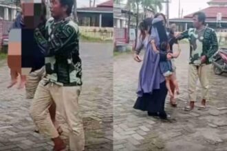 Seorang ayah di Takalar diduga melakukan kekerasan terhadap balita berusia 1 tahun. Polisi kini turun tangan menyelidiki kasus yang memicu keprihatinan publik ini. Foto: Tangkap layar TikTok @teroponggowaa