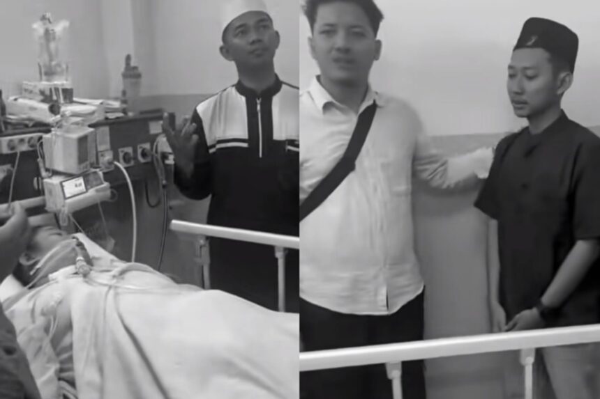 Kisah Panja yang tetap menikahi Tari saat sang kekasih koma viral di media sosial dan mengundang haru warganet. Sebuah cerita tentang kesetiaan, doa, dan keikhlasan. Foto: Tangkap layar TikTok @selpi_ii
