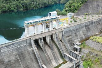 Pembangkit Listrik Tenaga Air (PLTA) Sipansihaporas. Foto: Dok PLN