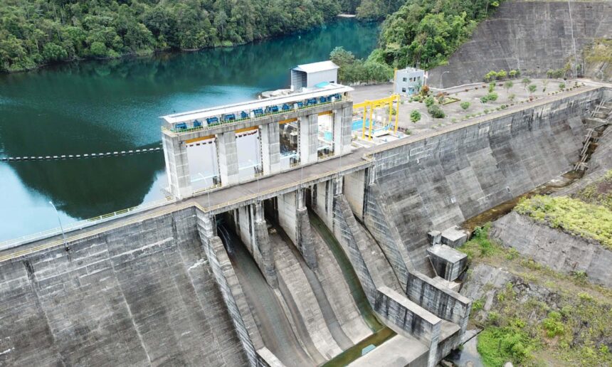 Pembangkit Listrik Tenaga Air (PLTA) Sipansihaporas. Foto: Dok PLN
