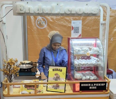 Kebab Endul tumbuh berkelanjutan lewat penerapan zero waste dan dukungan LinkUMKM BRI. Foto: Dok BRI