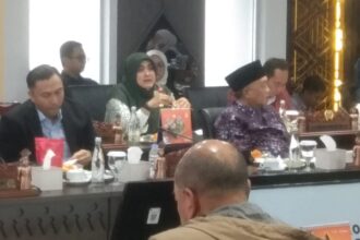 Anggota Komisi D DPRD DKI Jakarta, Nabilah Aboe Bakar Al Habsyi (hijab hijau).(Foto dok ipol.id)