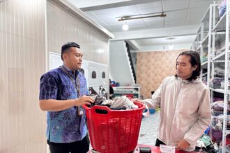 UMKM Kabanjahe naik kelas dari usaha es buah menjadi laundry express berkat KUR BRI. Foto: Dok BRI