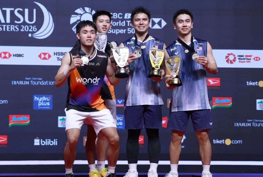 Raymond/Joaquin inis  Runner Up.foto/PBSI