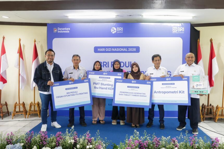 Program Corporate Social Responsibility (CSR) BRI Peduli menyalurkan program bertajuk “Cegah Stunting Itu Penting” di berbagai daerah di Indonesia. Foto: Dok BRI
