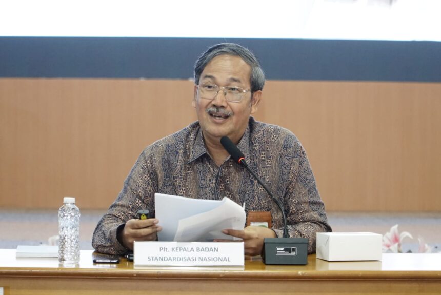 Plt. Kepala BSN, Y. Kristianto Widiwardono. Foto: Dok Humas
