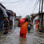 Kondisi pemukiman warga di RW 07, Kelurahan Cakung Barat, Kecamatan Cakung, Jakarta Timur, kerap kali dilanda banjir ketika hujan dengan intensitas tinggi mengguyur wilayah itu belum lama ini. Foto: Ist