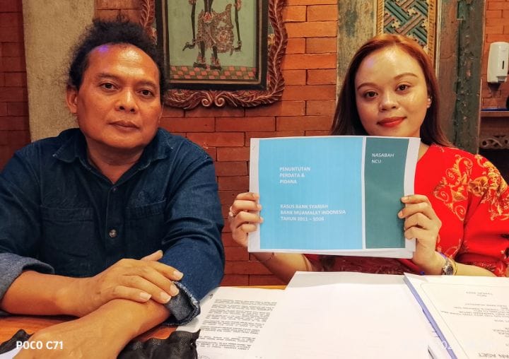 Kuasa hukum CV NCU, Deolipa Yumara, mendampingi Direktur Aset dan Operasional CV NCU, Pricelliyah Lilian, usai memenuhi undangan Rapat Dengar Pendapat (RDP) Komisi XI DPR RI di Kompleks Parlemen, Senayan, Jakarta Pusat, Selasa (27/1/2026). Foto: Ist