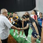 Kementerian Pemuda dan Olahraga Republik Indonesia (Kemenpora RI) melakukan serah terima alat-alat kebugaran dan sport science ke Persatuan Bulutangkis Seluruh Indonesia (PBSI).