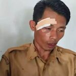 Seorang guru SMP di Luwu Utara diduga dianiaya siswa saat menertibkan kelas. Foto: IG @fakta.indo