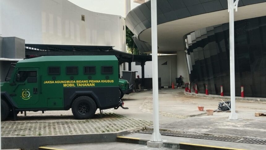 Belakang Gedung Bundar Kejaksaan Agung. Foto: Yudha Krastawan/ipol.id