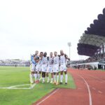 Selebrasi Pemain Persija usai mengalahkan Persita 2-0 di Indomilk Arena. Dok/persija