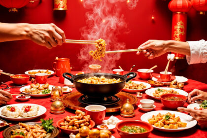 Sunlake Waterfront Resort & Convention hadirkan perayaan Imlek 2026 'Year of the Fire Horse' dengan nuansa budaya oriental yang meriah. (istimewa).