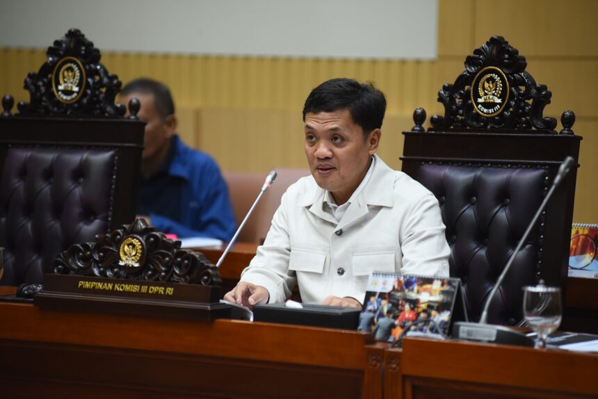 Ketua Komisi III DPR RI, Habiburokhman. Foto