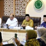 unjungan Kepala BGN Dadan Hindayana ke Kantor MUI, Menteng, Jakarta Pusat,